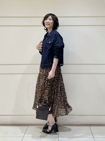 ONWARD CROSSET SELECT maruri コーディネート画像