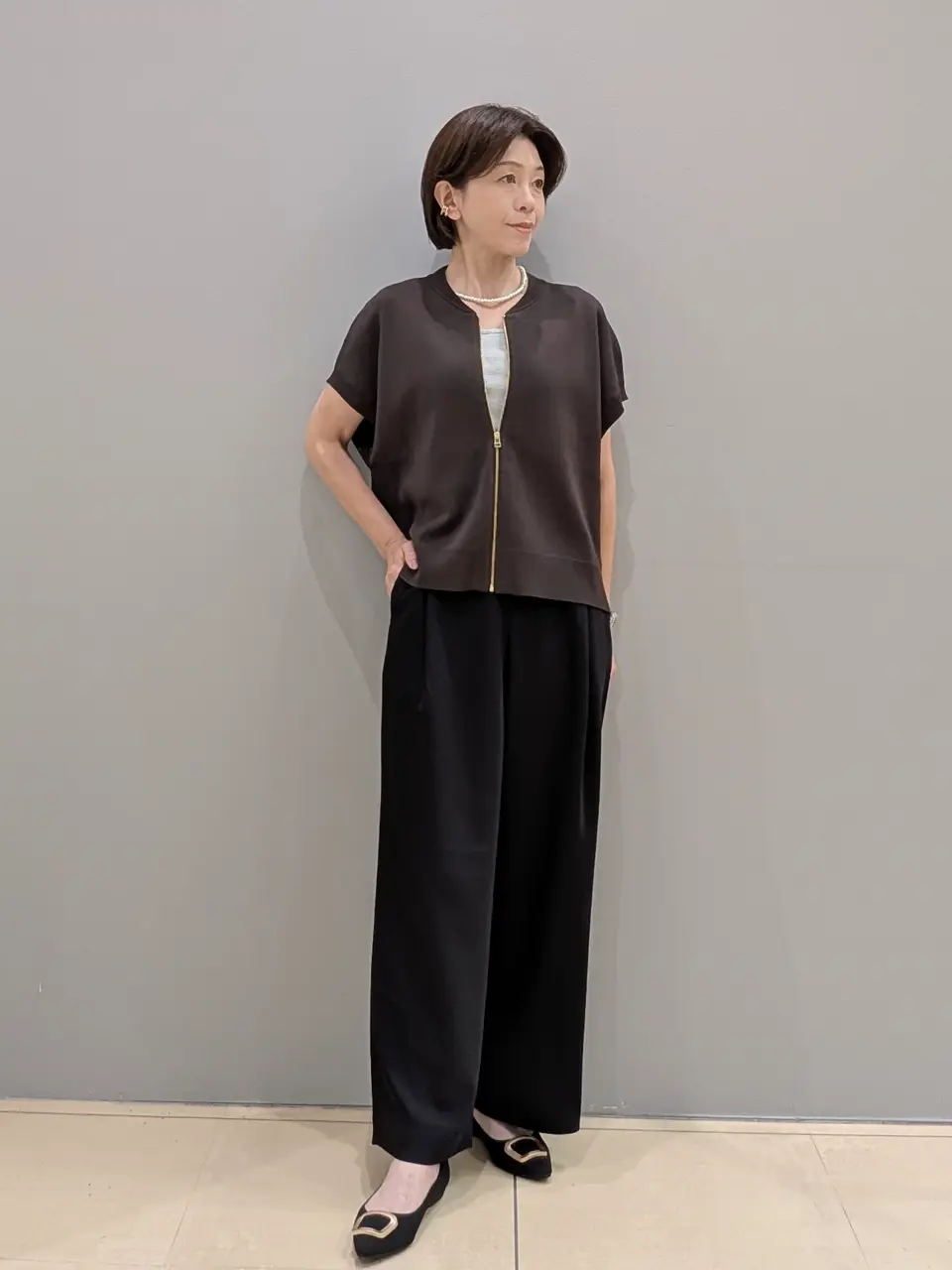 ONWARD CROSSET SELECT 見帆 コーディネート画像