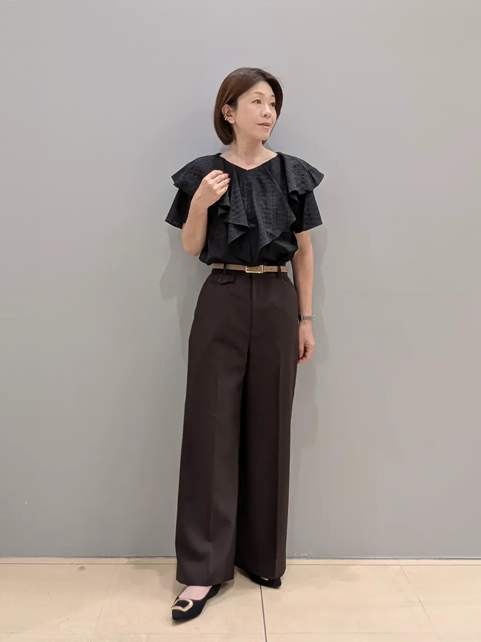 ONWARD CROSSET SELECT 見帆 コーディネート画像