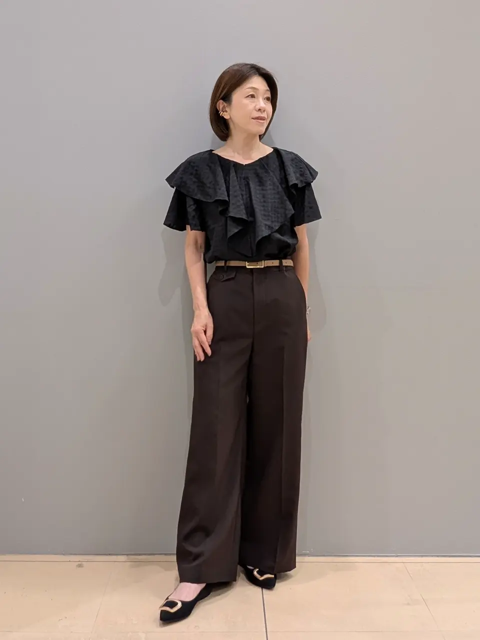 ONWARD CROSSET SELECT 見帆 コーディネート画像