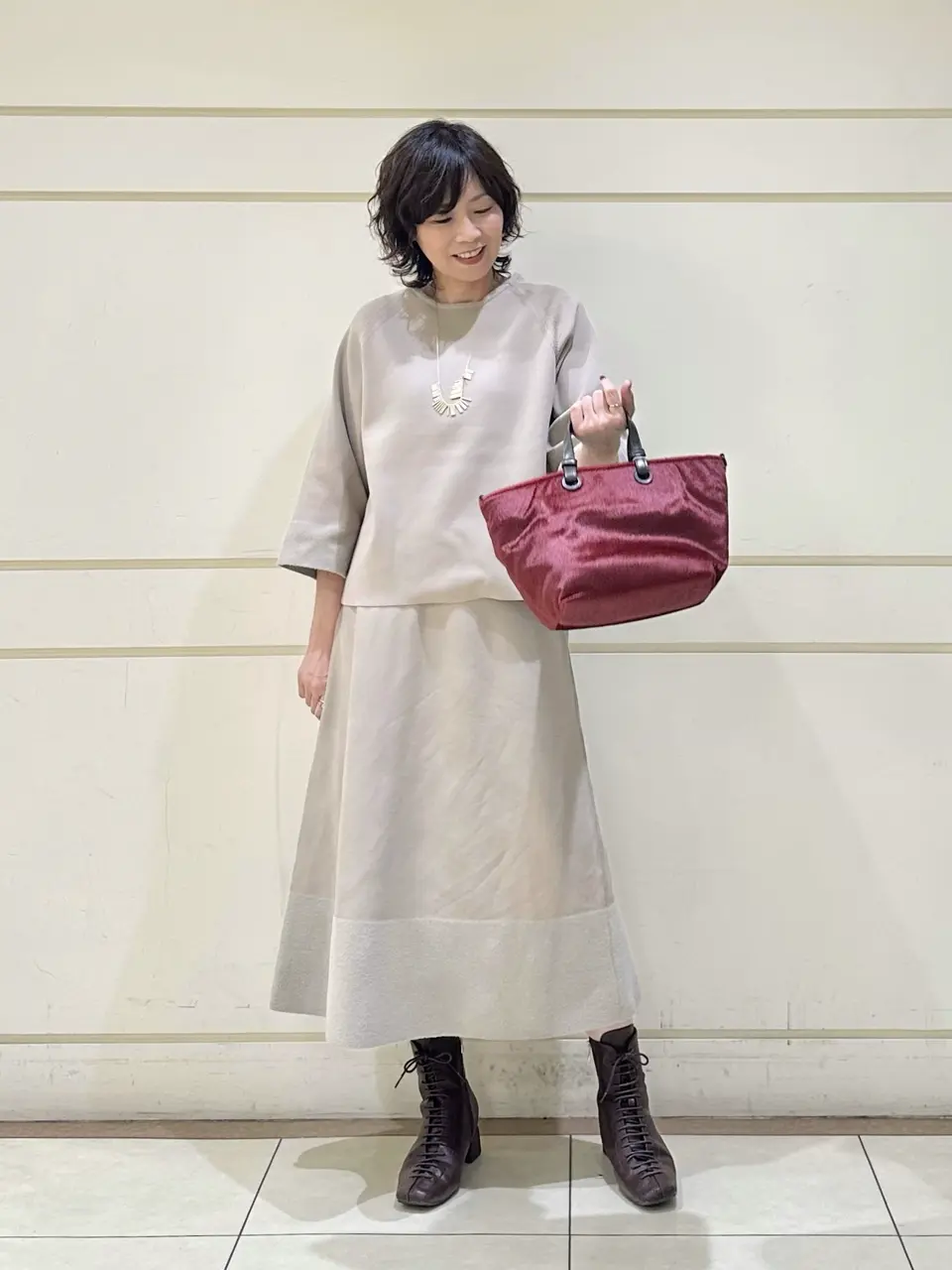 ONWARD CROSSET SELECT maruri コーディネート画像