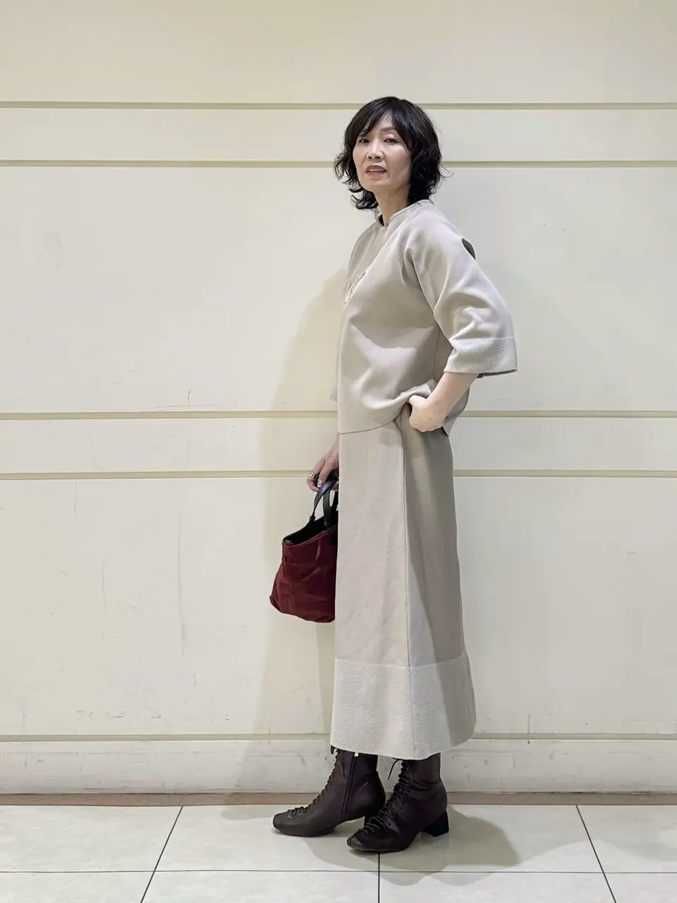 ONWARD CROSSET SELECT maruri コーディネート画像