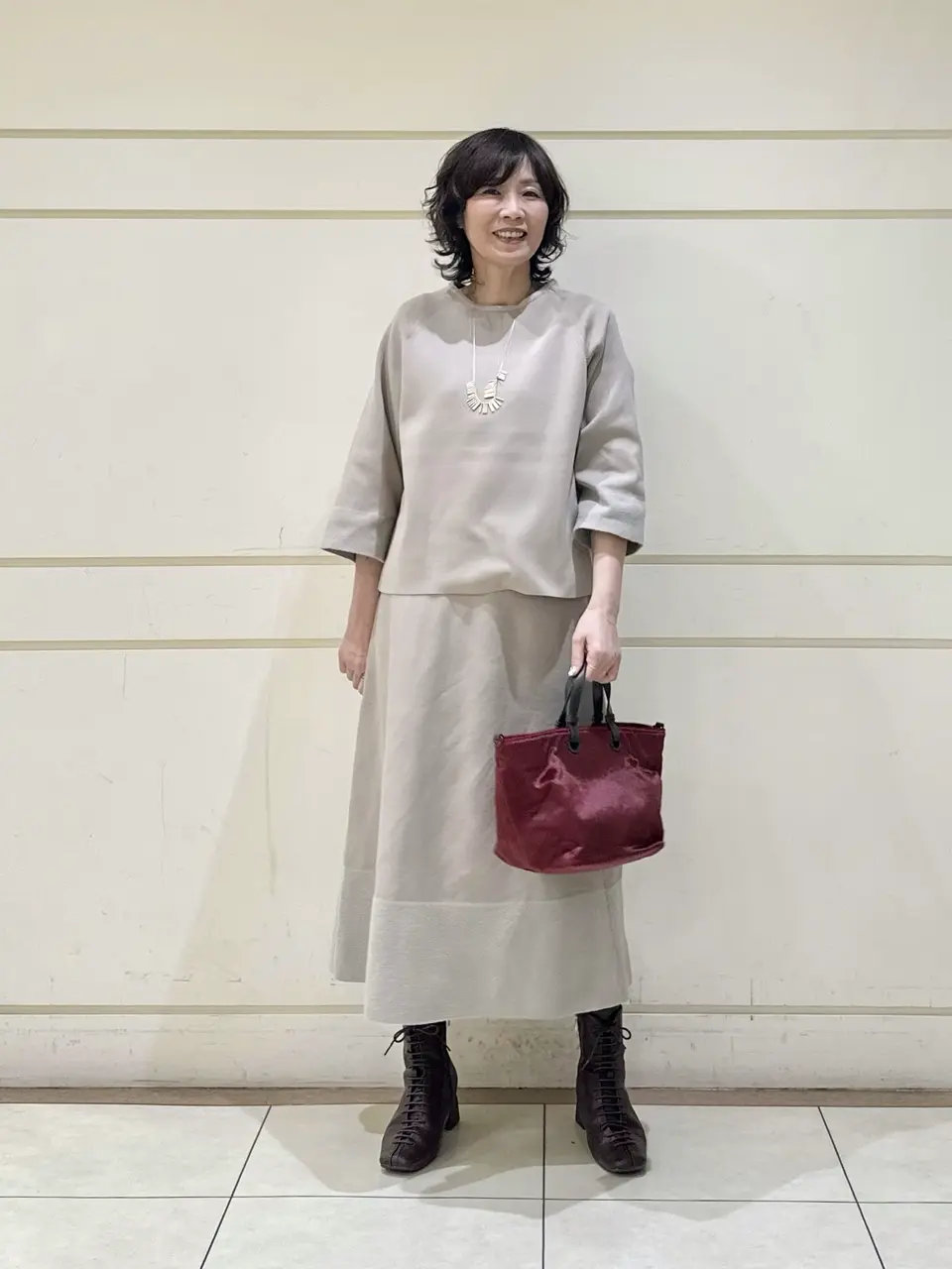 ONWARD CROSSET SELECT maruri コーディネート画像