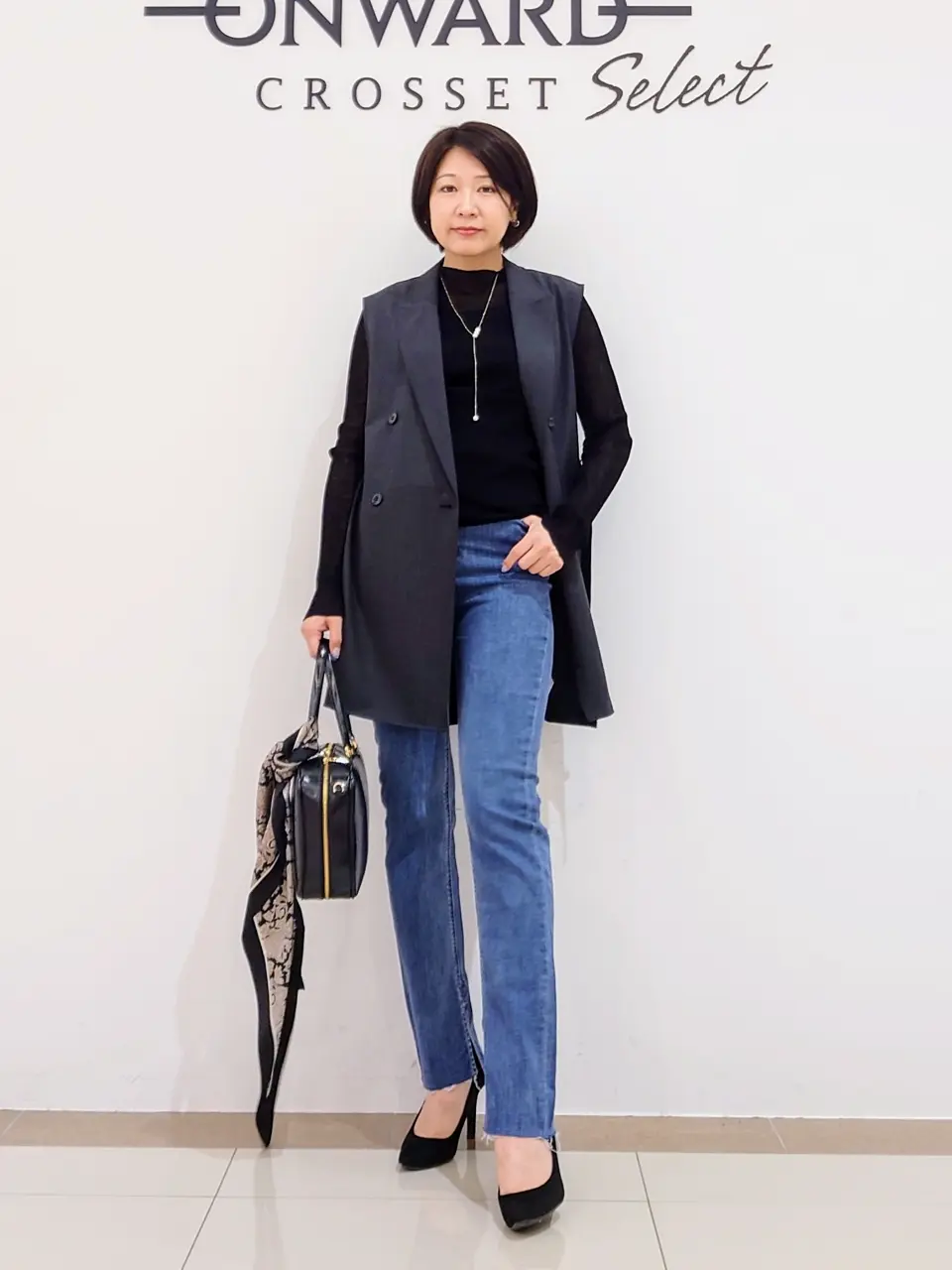 ONWARD CROSSET SELECT スタッフ コーディネート画像