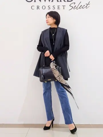 ONWARD CROSSET SELECT スタッフ コーディネート画像