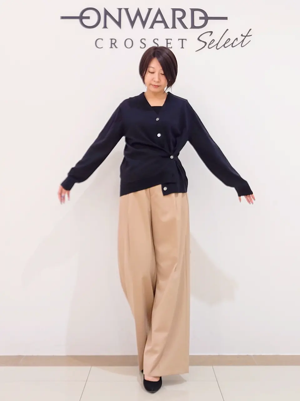 ONWARD CROSSET SELECT スタッフ コーディネート画像