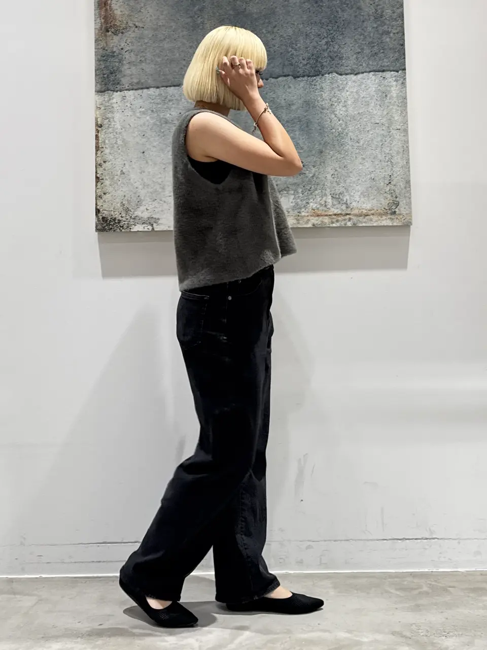 ONWARD CROSSET SELECT 石井 コーディネート画像