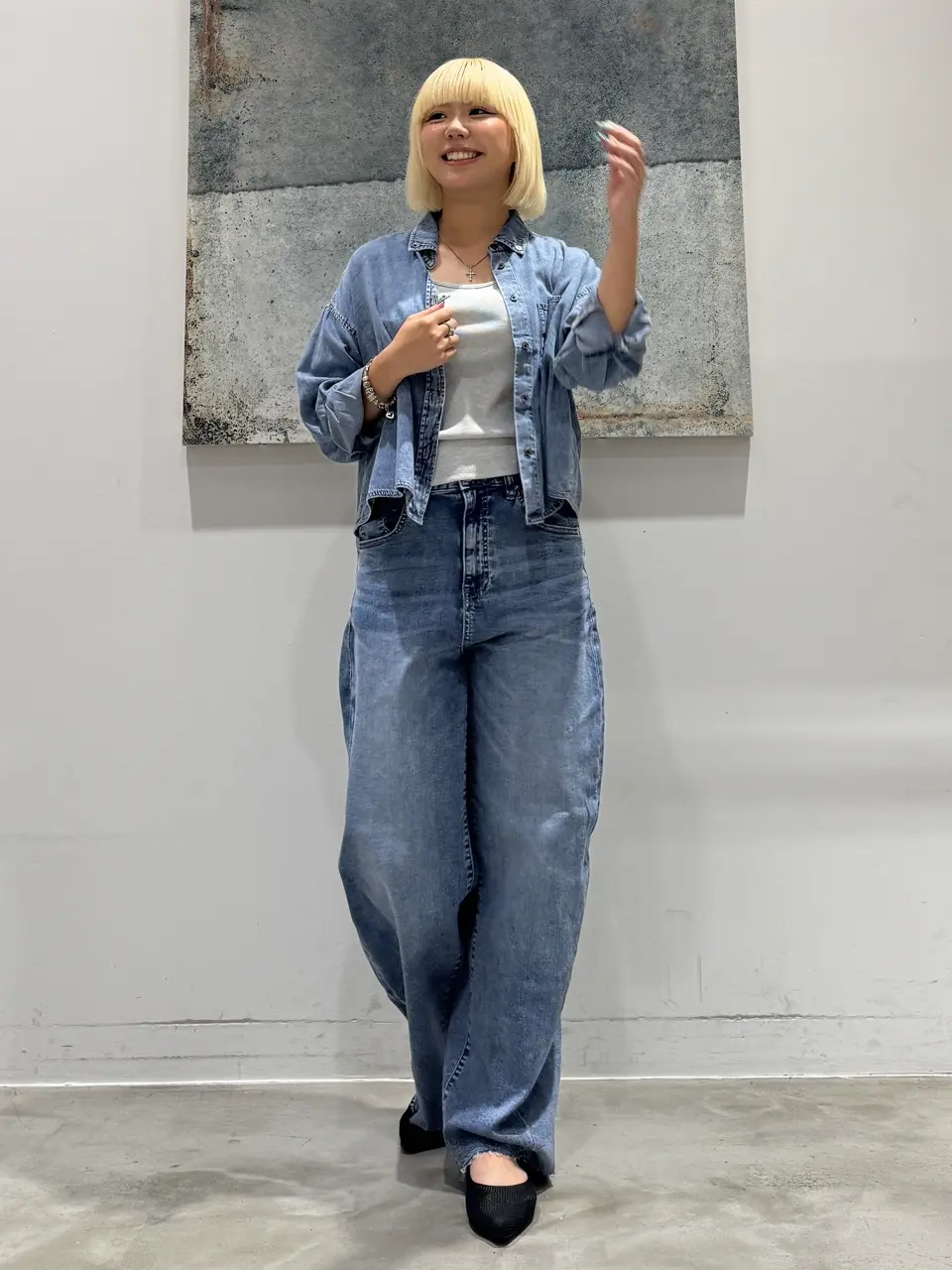 ONWARD CROSSET SELECT 石井 コーディネート画像