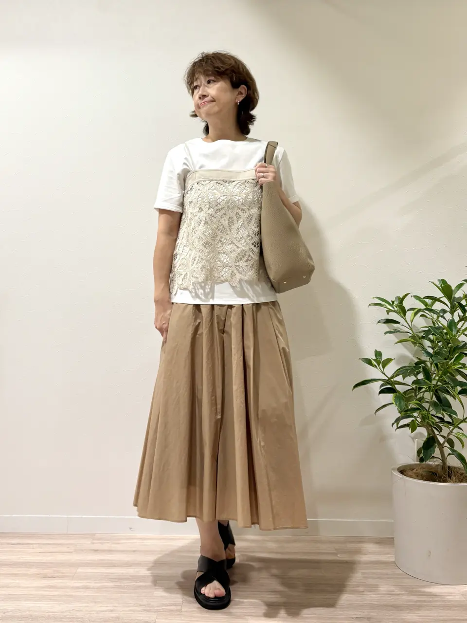 ONWARD CROSSET SELECT 照木 コーディネート画像