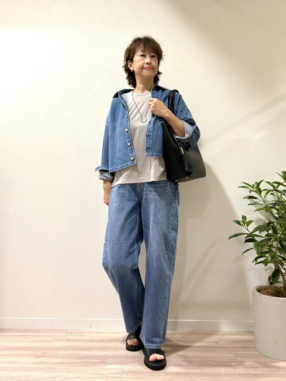 ONWARD CROSSET SELECT 照木 コーディネート画像