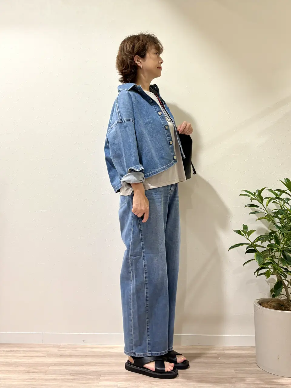 ONWARD CROSSET SELECT 照木 コーディネート画像