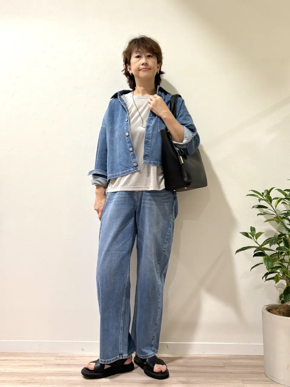 ONWARD CROSSET SELECT 照木 コーディネート画像