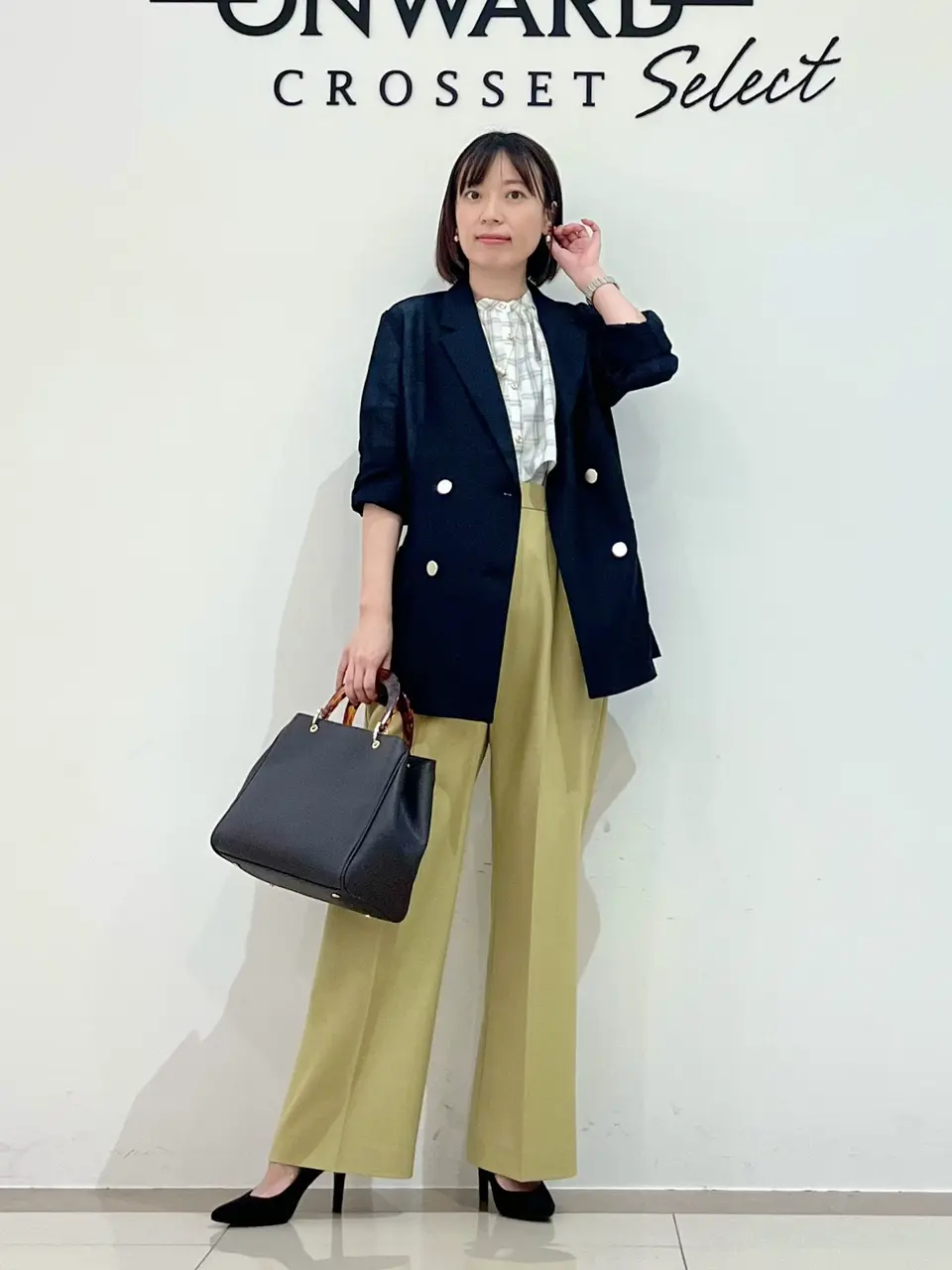 ONWARD CROSSET SELECT スタッフ コーディネート画像