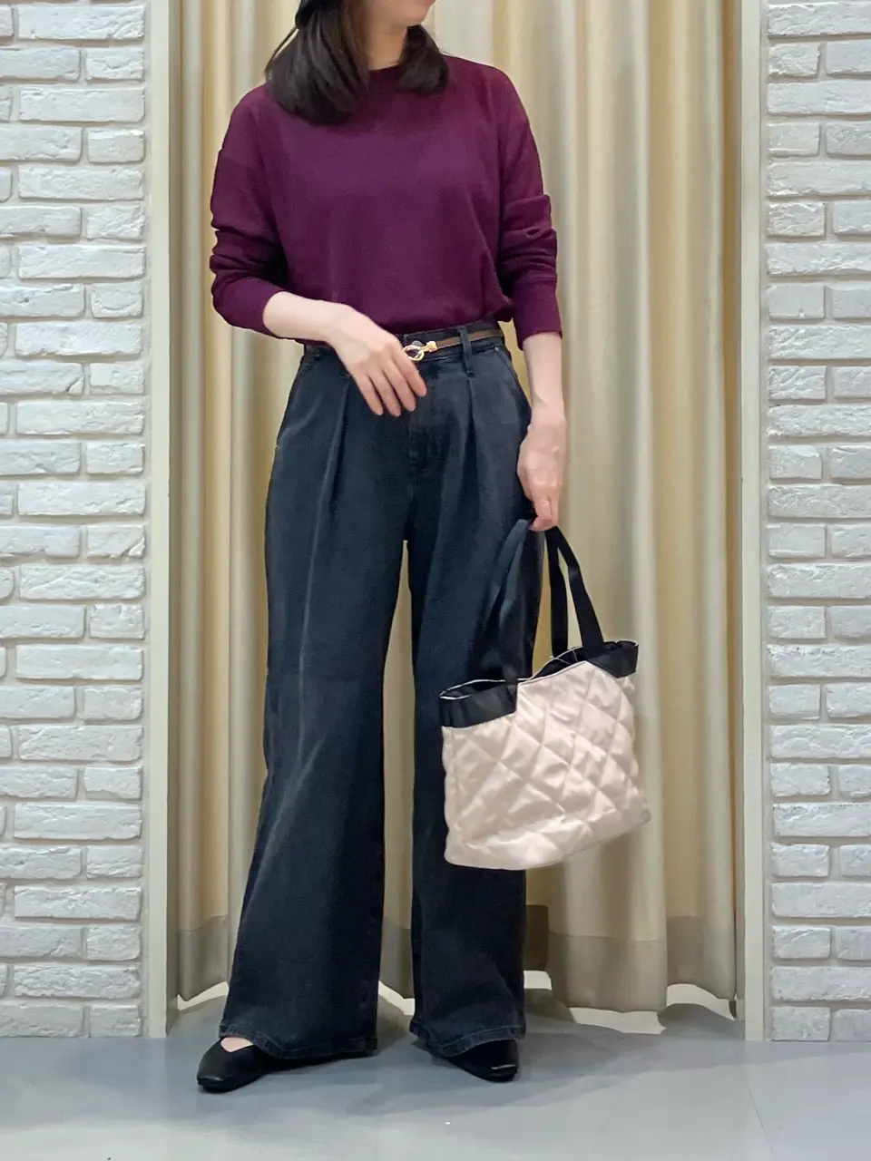 ONWARD CROSSET SELECT 檀 コーディネート画像