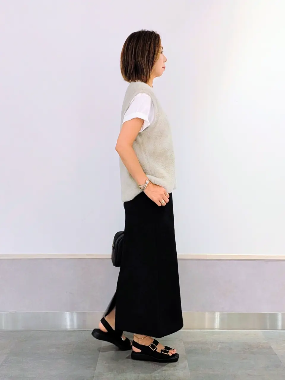 ONWARD CROSSET SELECT niwa コーディネート画像