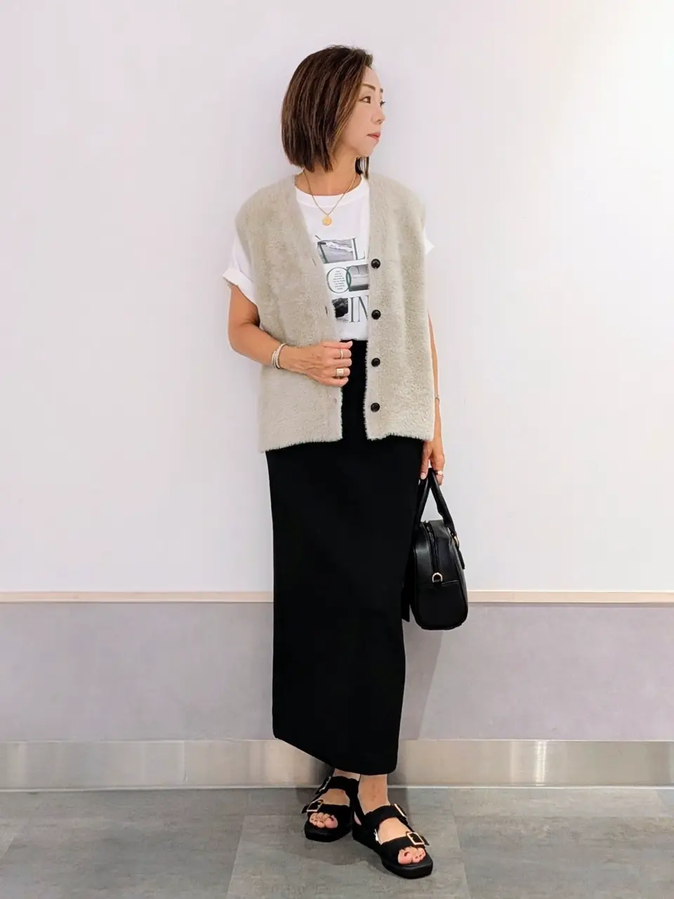 ONWARD CROSSET SELECT niwa コーディネート画像