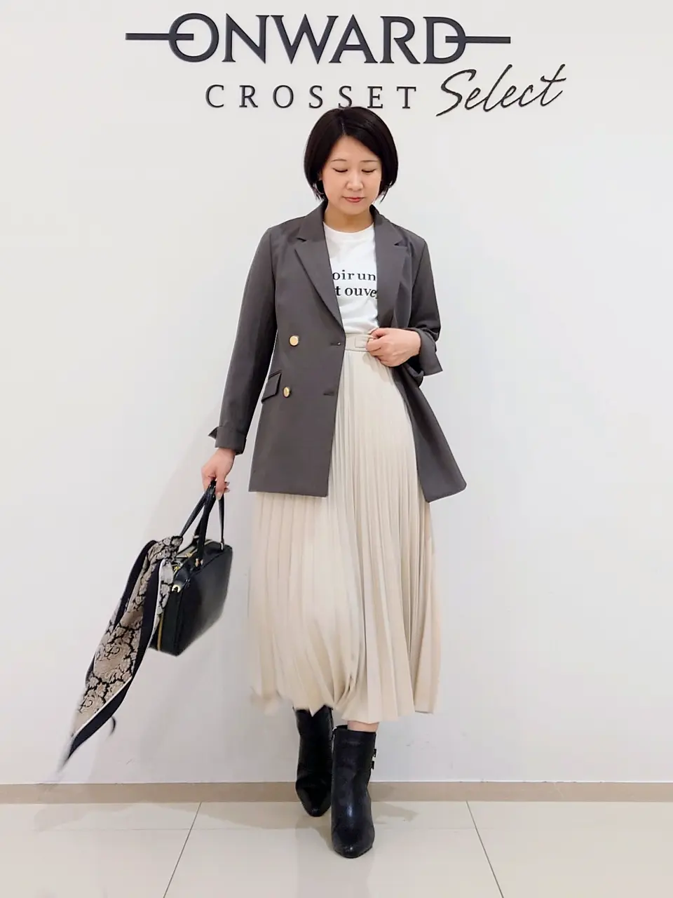 ONWARD CROSSET SELECT スタッフ コーディネート画像