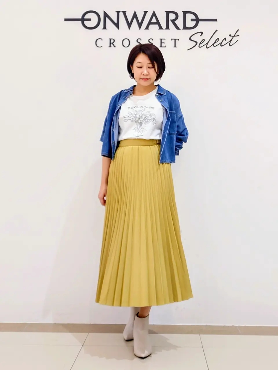 ONWARD CROSSET SELECT スタッフ コーディネート画像