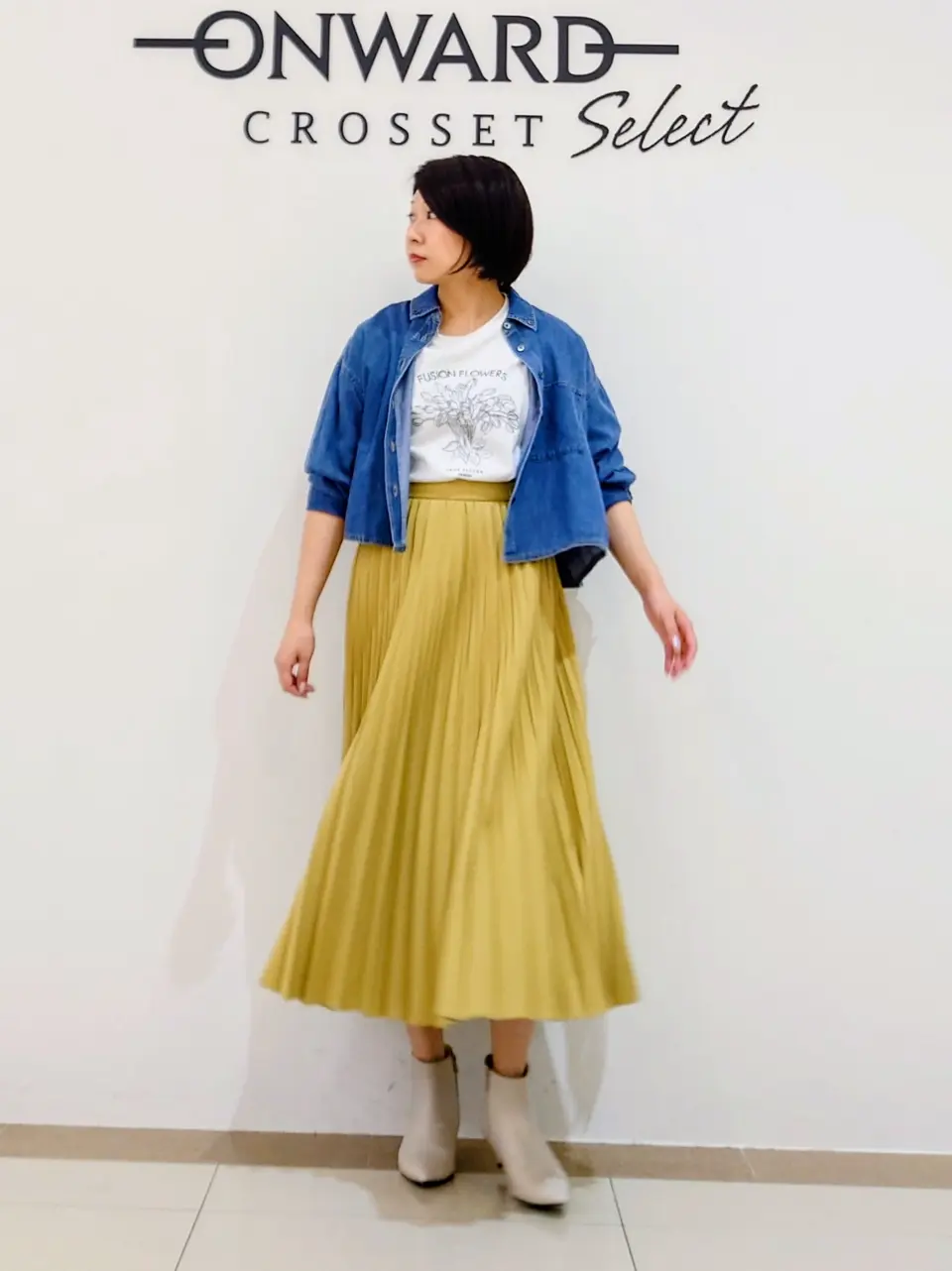 ONWARD CROSSET SELECT スタッフ コーディネート画像