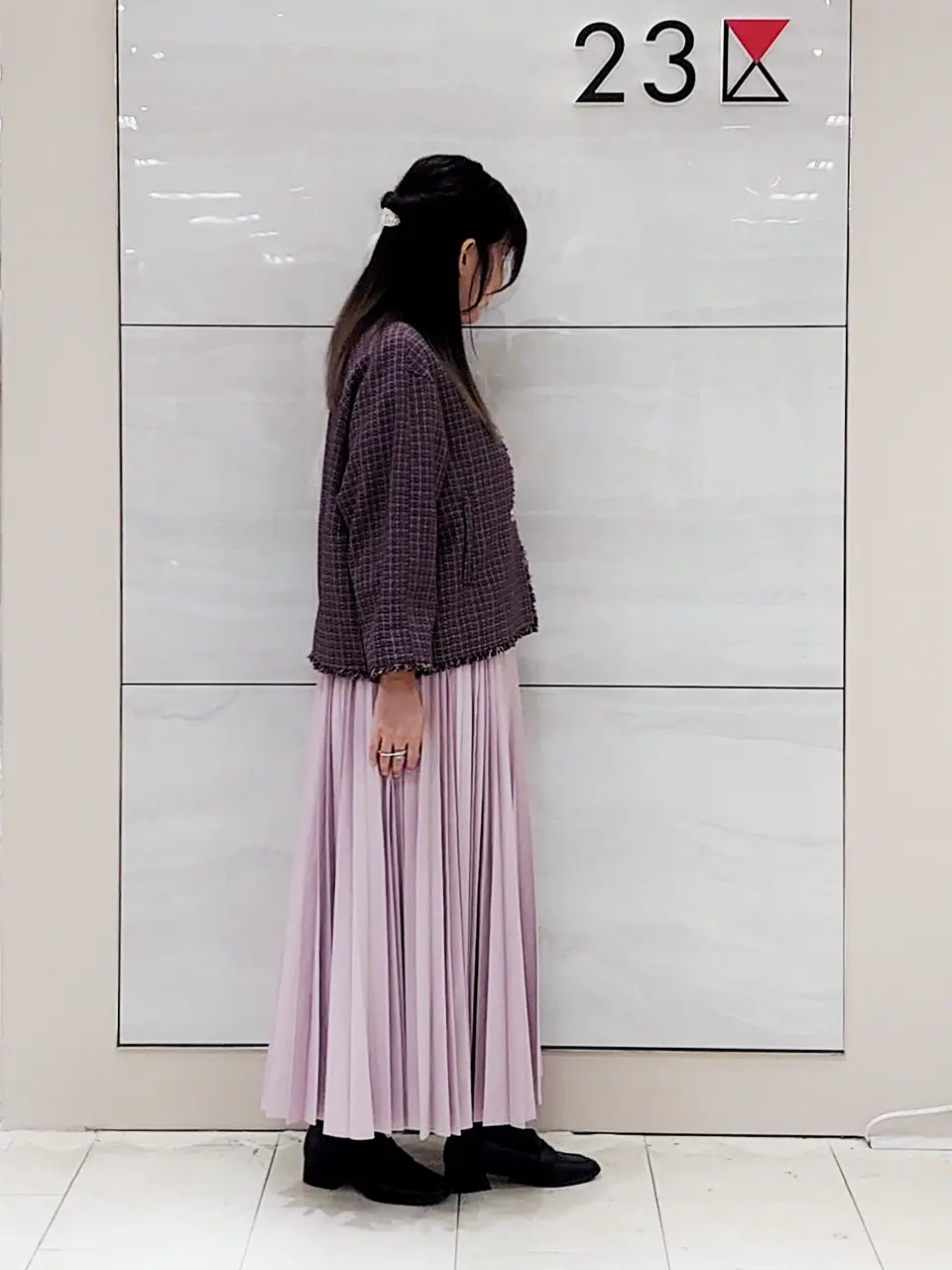 ONWARD CROSSET SELECT 森 コーディネート画像