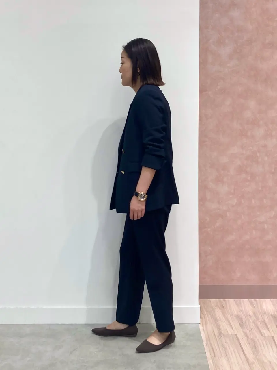 ONWARD CROSSET SELECT 野村 コーディネート画像