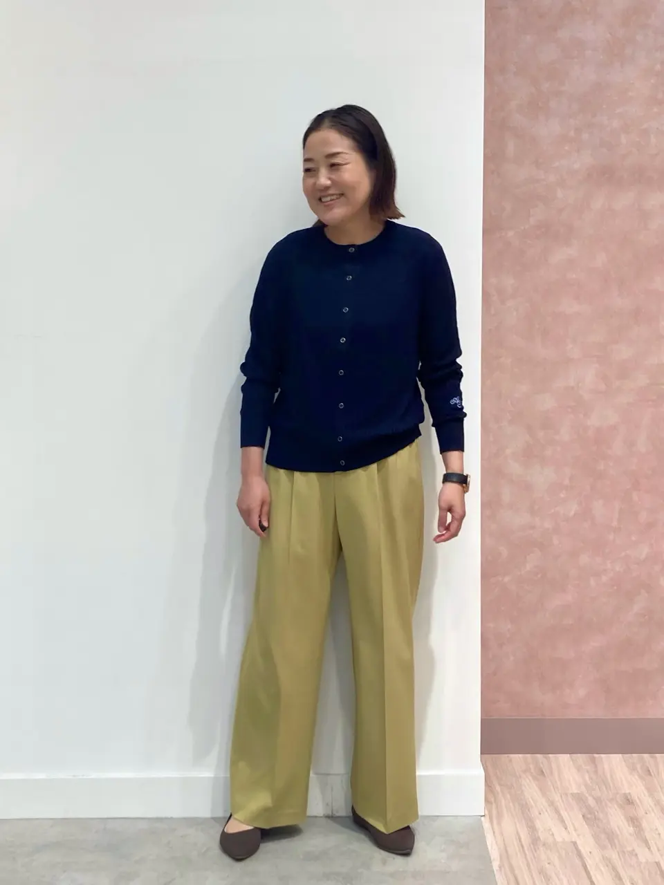 ONWARD CROSSET SELECT 野村 コーディネート画像