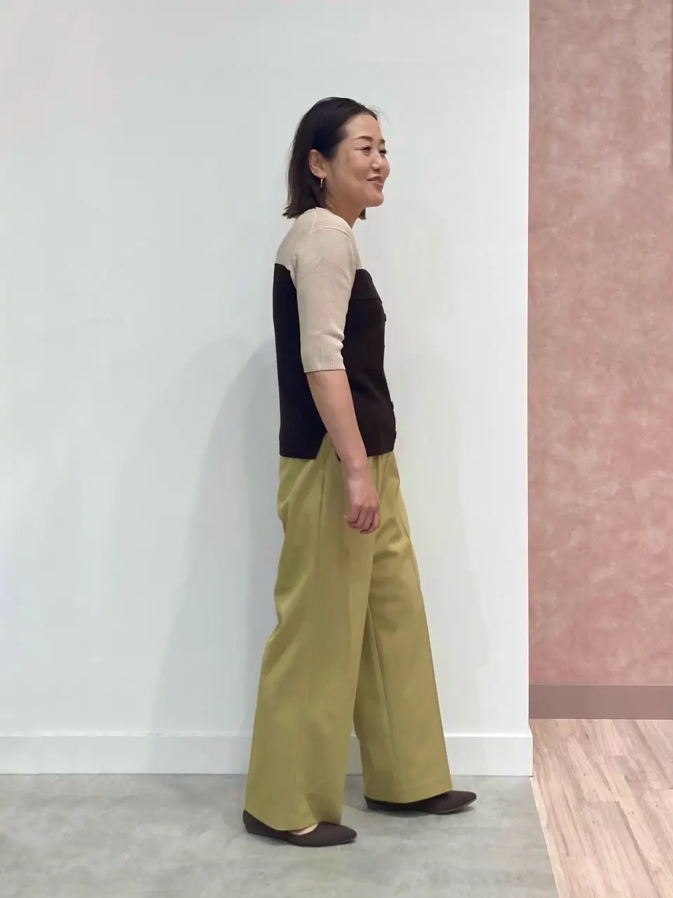 ONWARD CROSSET SELECT 野村 コーディネート画像