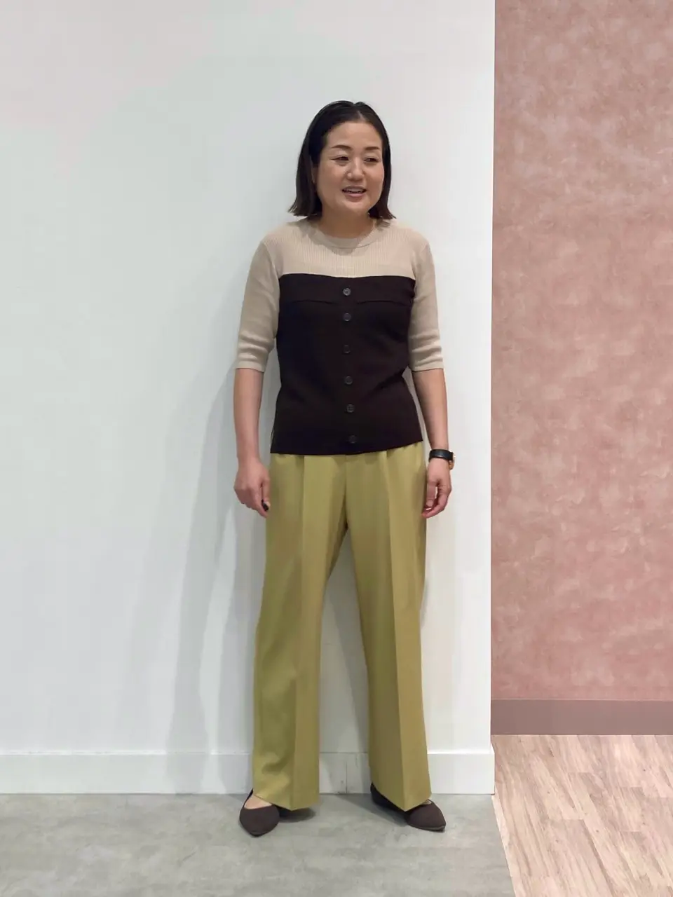 ONWARD CROSSET SELECT 野村 コーディネート画像