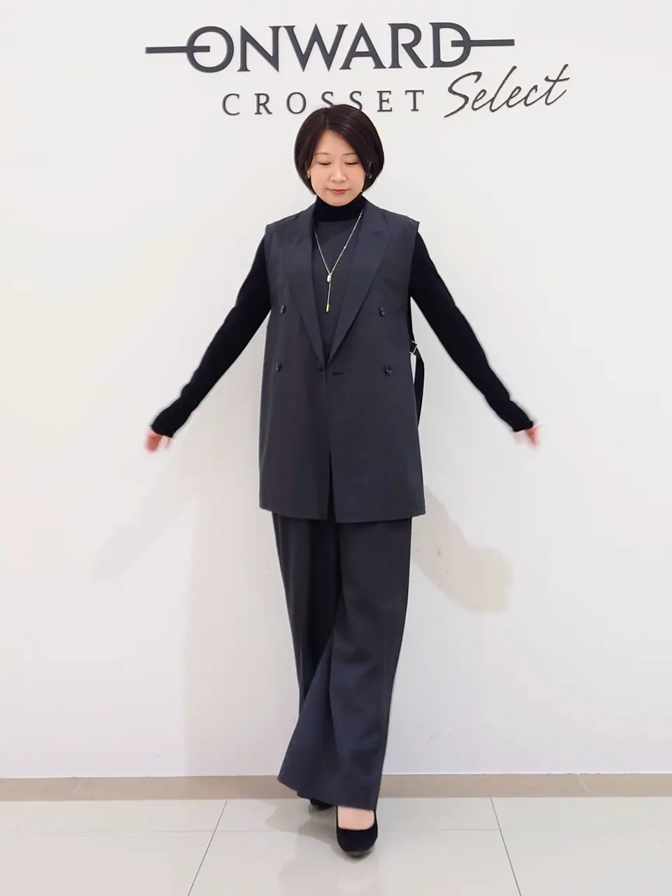 ONWARD CROSSET SELECT スタッフ コーディネート画像