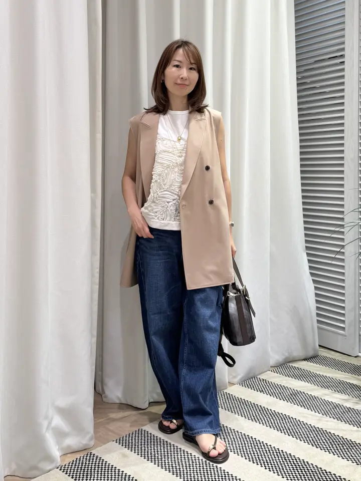 ONWARD CROSSET SELECT KURIYAMA コーディネート画像