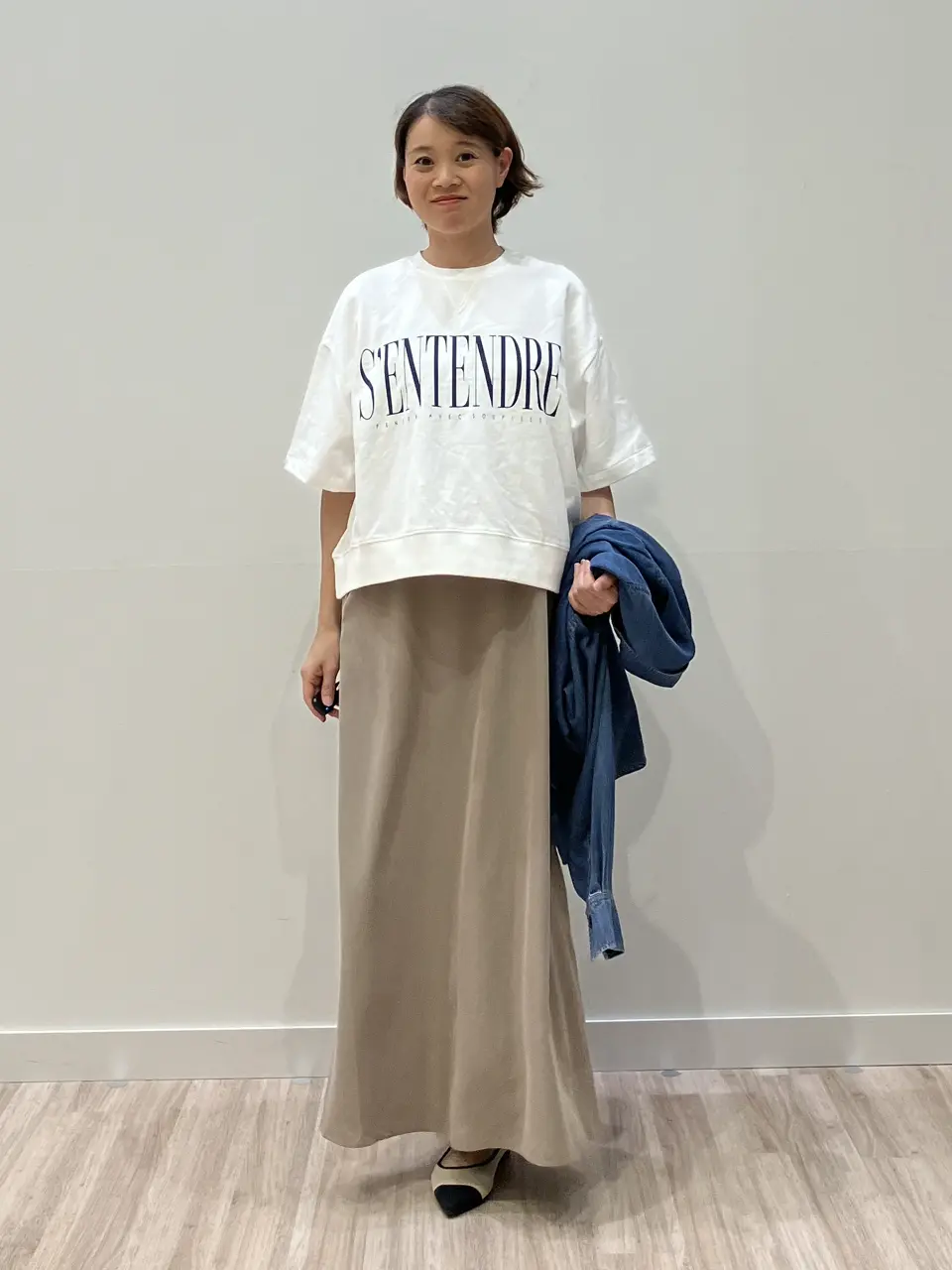 ONWARD CROSSET SELECT 林 コーディネート画像