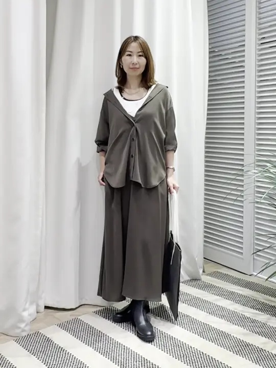 ONWARD CROSSET SELECT KURIYAMA コーディネート画像