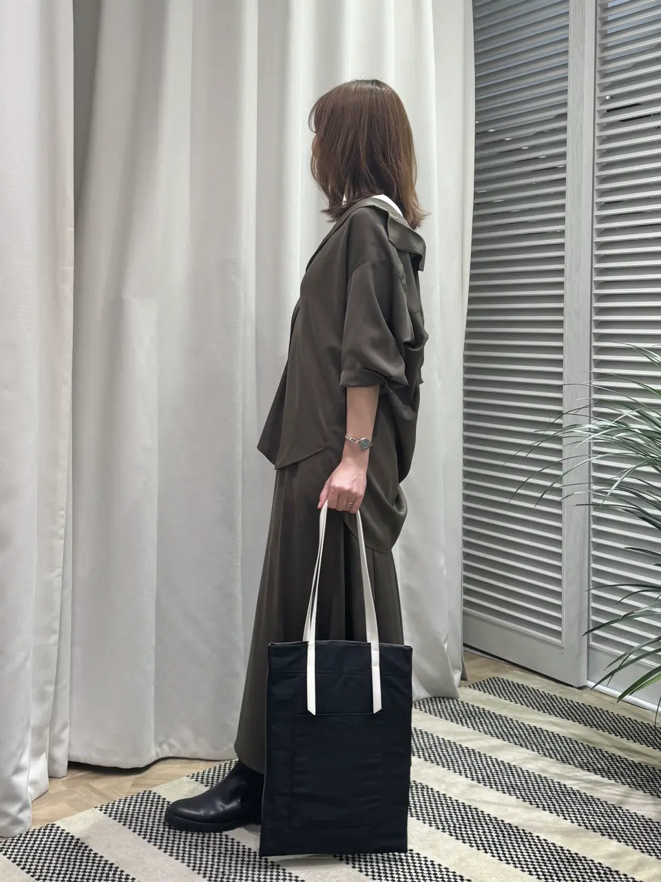 ONWARD CROSSET SELECT KURIYAMA コーディネート画像