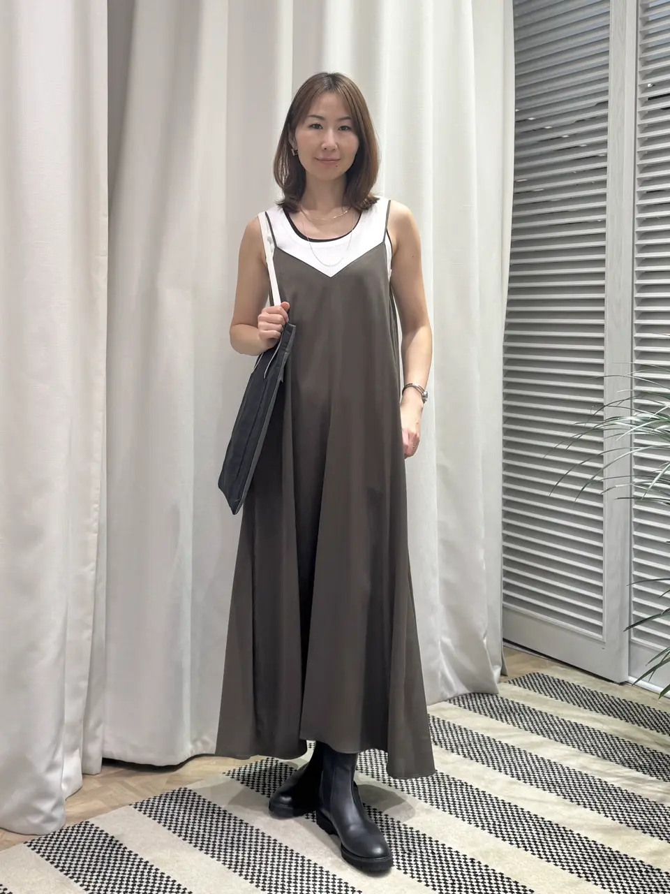 ONWARD CROSSET SELECT KURIYAMA コーディネート画像