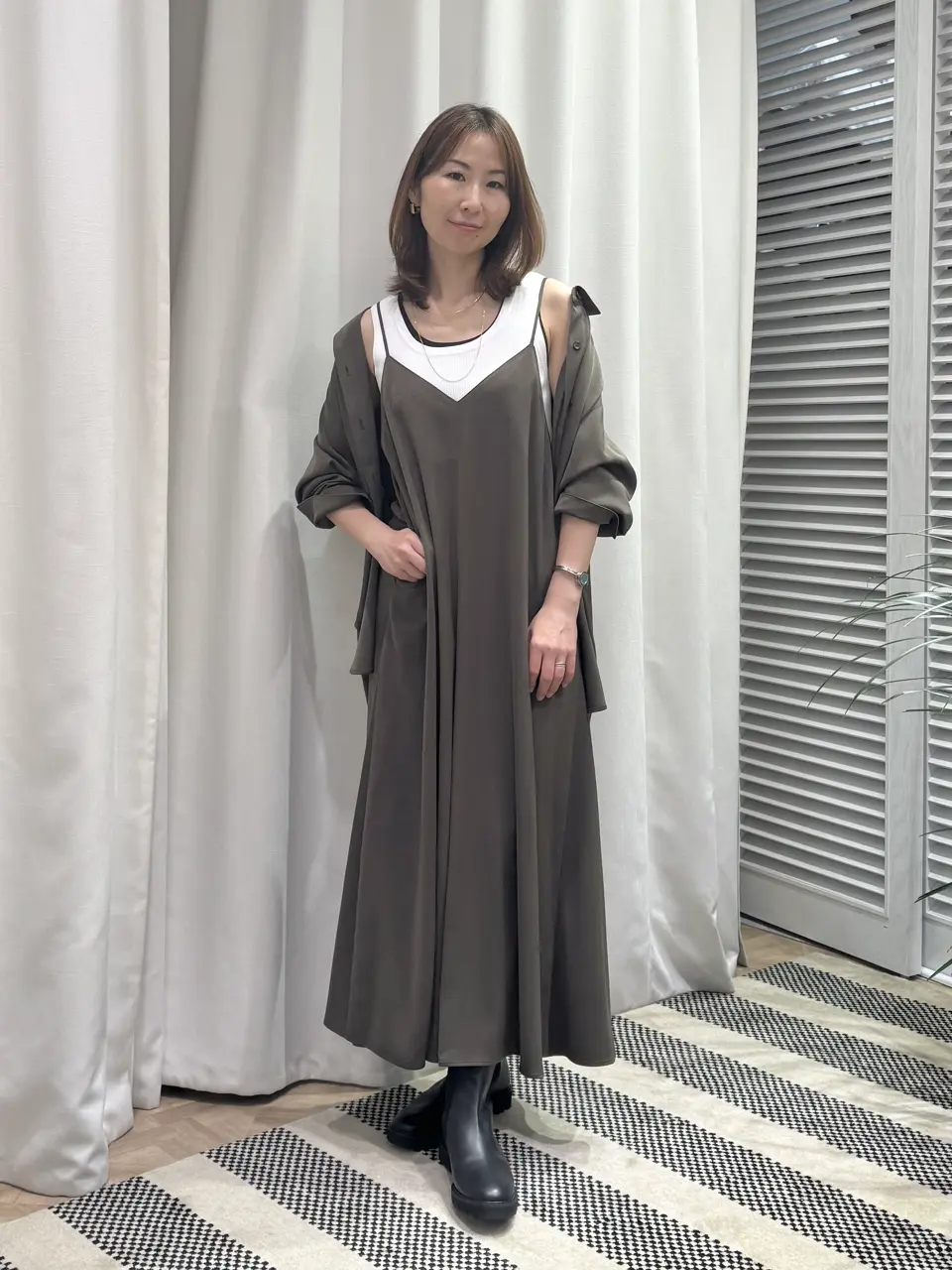 ONWARD CROSSET SELECT KURIYAMA コーディネート画像