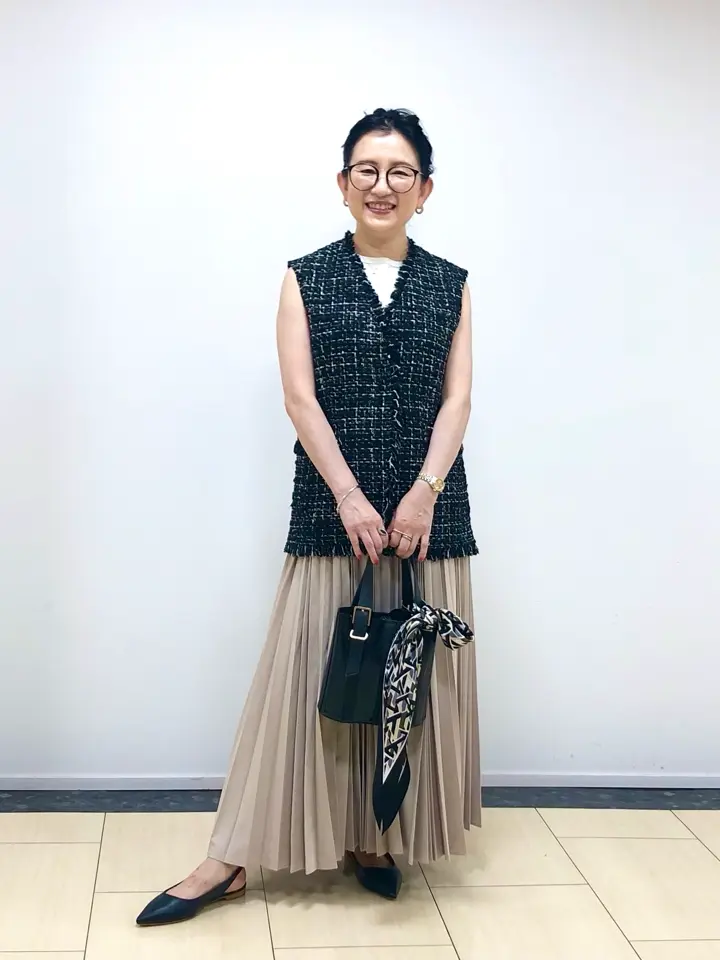 ONWARD CROSSET SELECT 横松 コーディネート画像