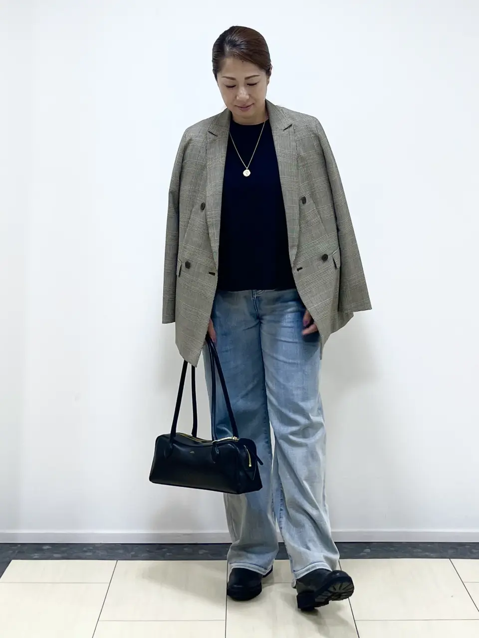 23区 ロングスカート 大きいサイズ48 自由区組曲ICBJpress 23区 - 大きいサイズ 48 23区 L ライトオンス デニムフレア