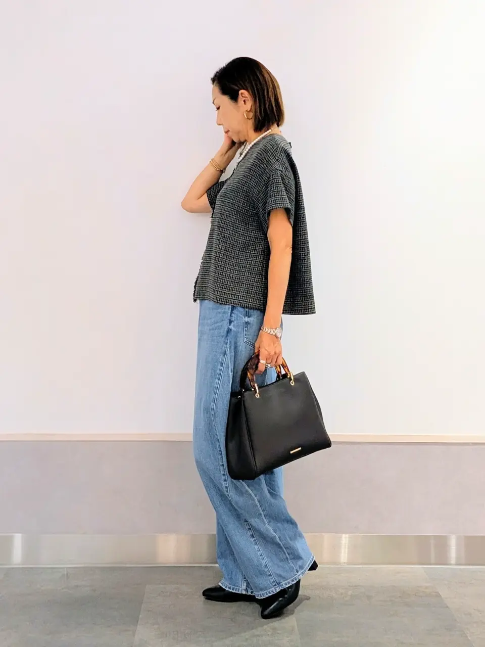 ONWARD CROSSET SELECT niwa コーディネート画像