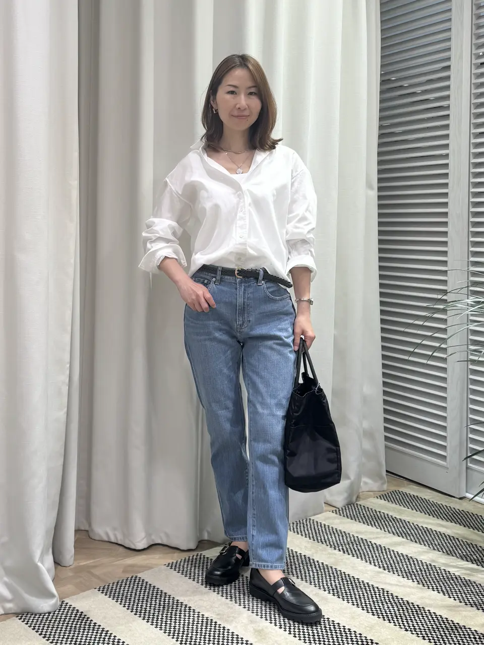 ONWARD CROSSET SELECT KURIYAMA コーディネート画像