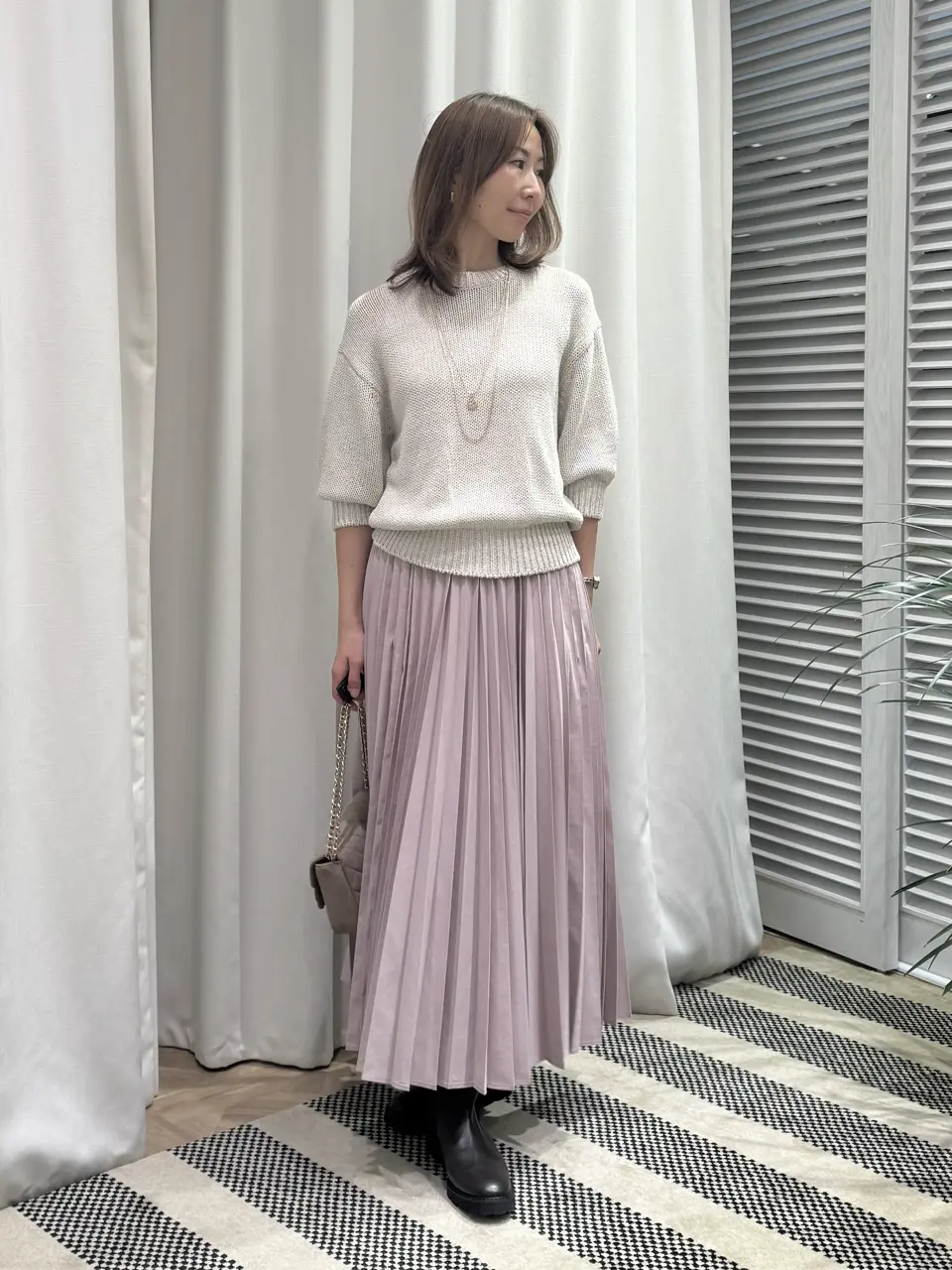 ONWARD CROSSET SELECT KURIYAMA コーディネート画像