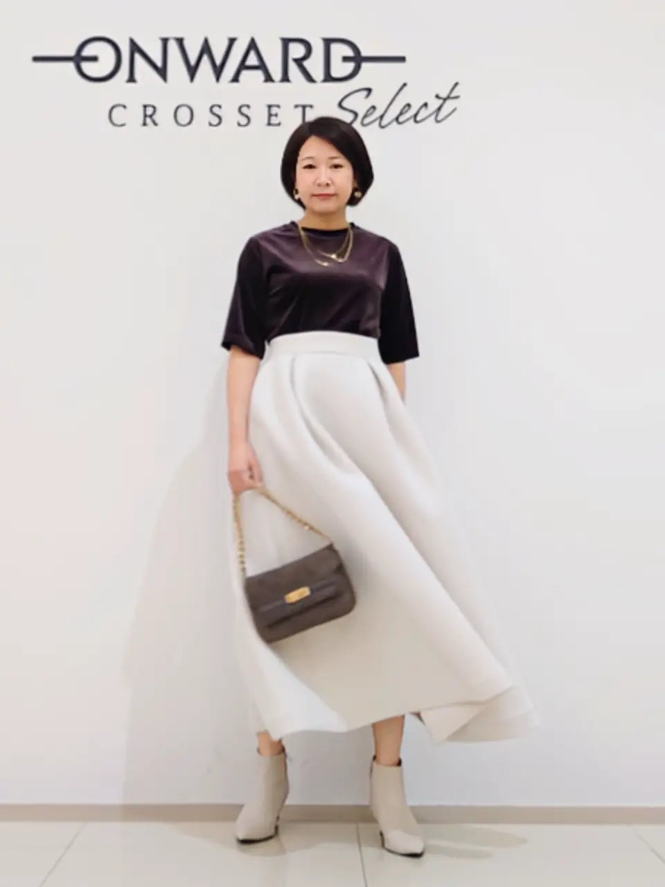 ONWARD CROSSET SELECT スタッフ コーディネート画像