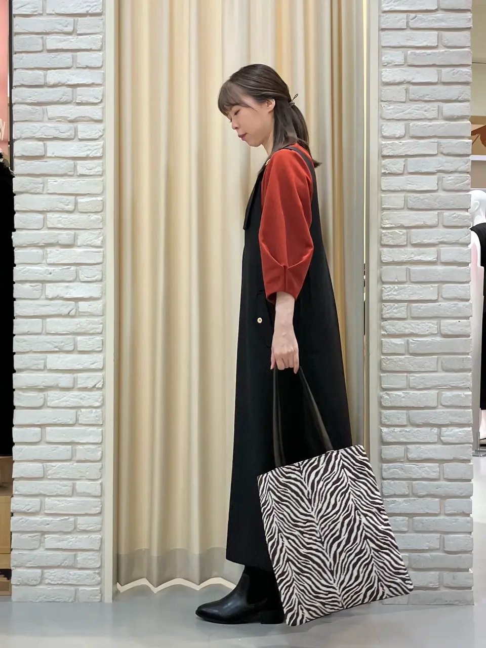 ONWARD CROSSET SELECT 檀 コーディネート画像