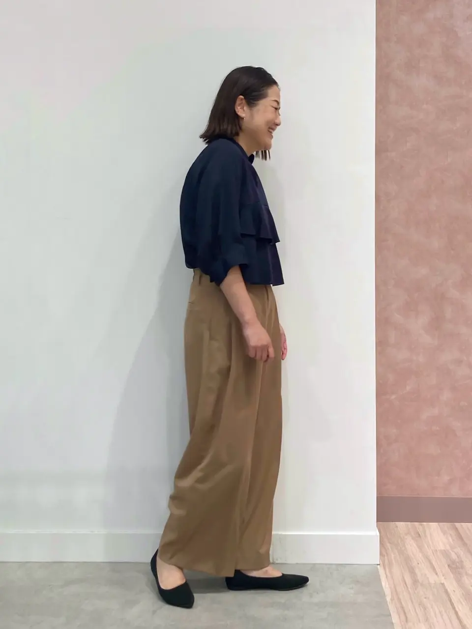 ONWARD CROSSET SELECT 野村 コーディネート画像