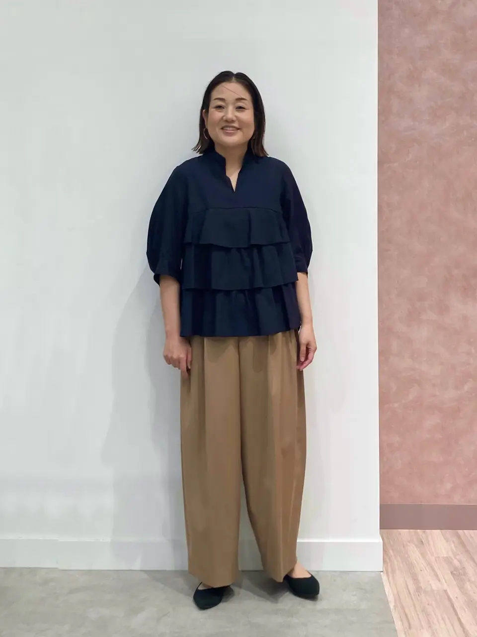 ONWARD CROSSET SELECT 野村 コーディネート画像