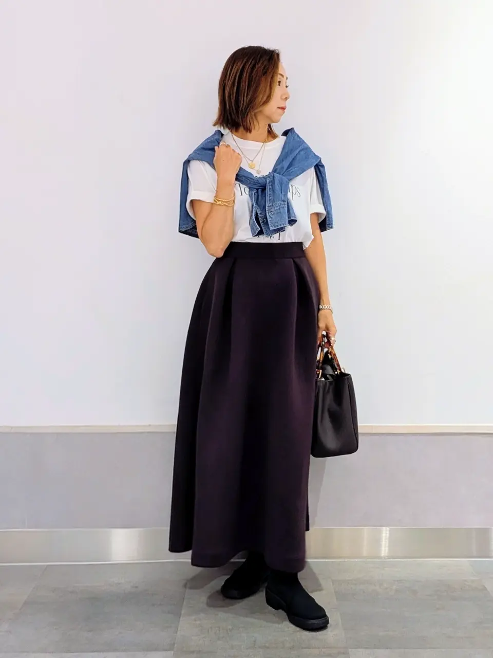 ONWARD CROSSET SELECT niwa コーディネート画像