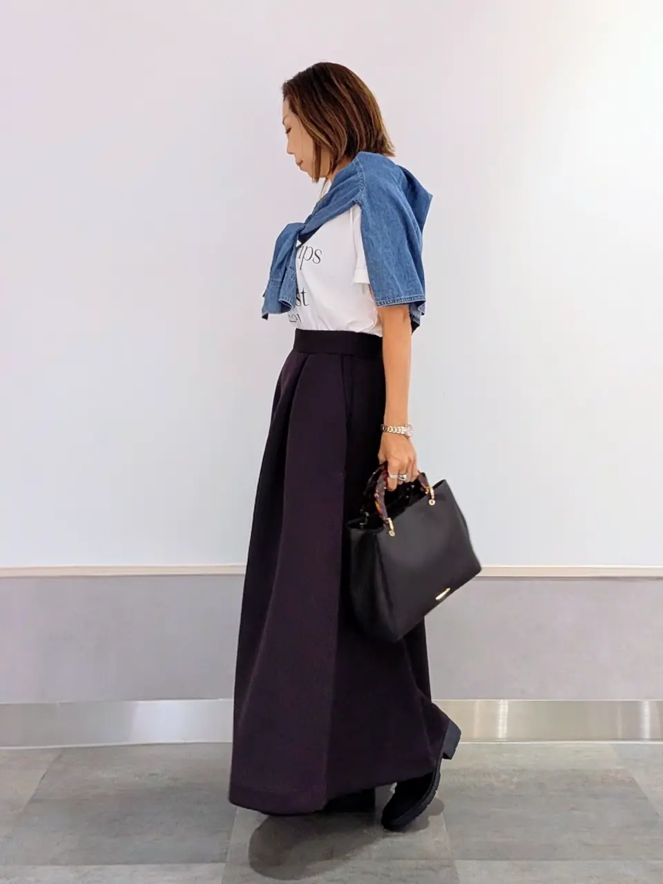 ONWARD CROSSET SELECT niwa コーディネート画像