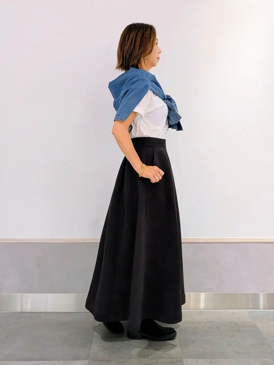 ONWARD CROSSET SELECT niwa コーディネート画像