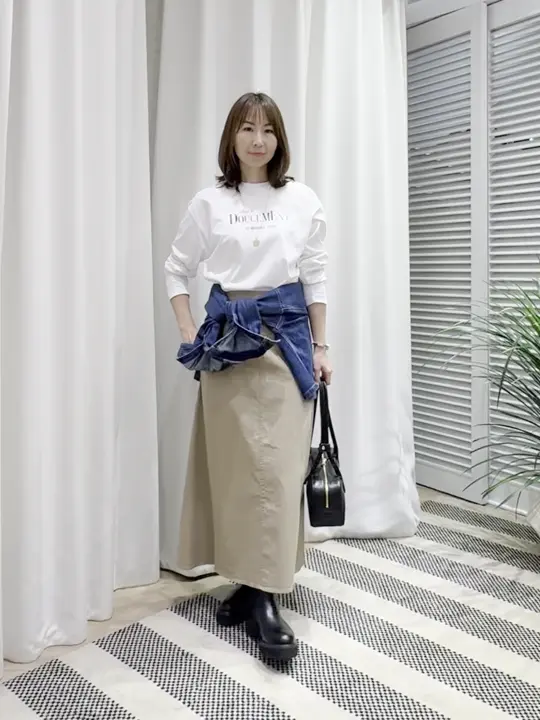 ONWARD CROSSET SELECT KURIYAMA コーディネート画像