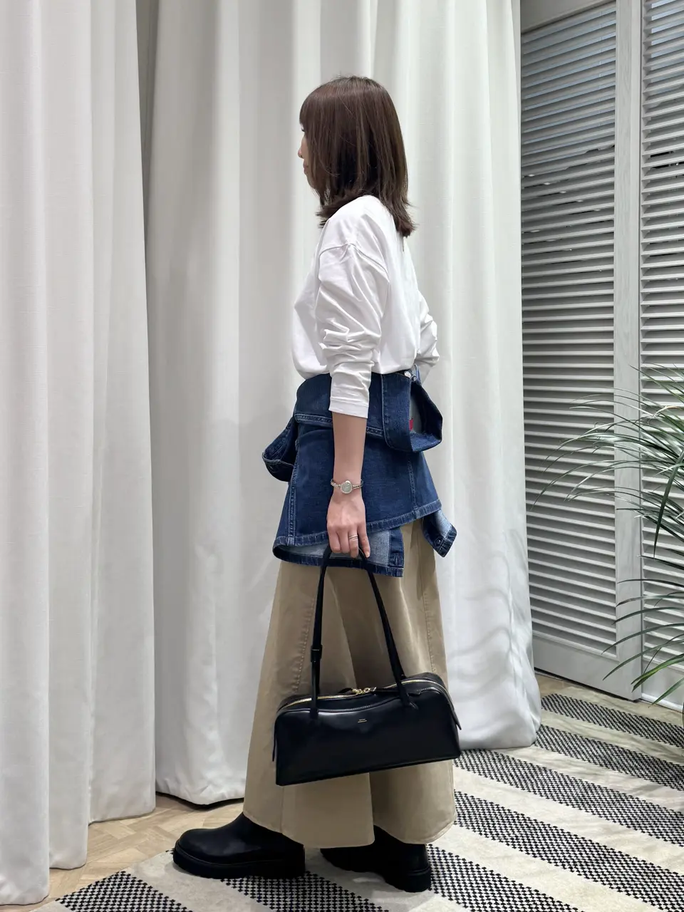 ONWARD CROSSET SELECT KURIYAMA コーディネート画像