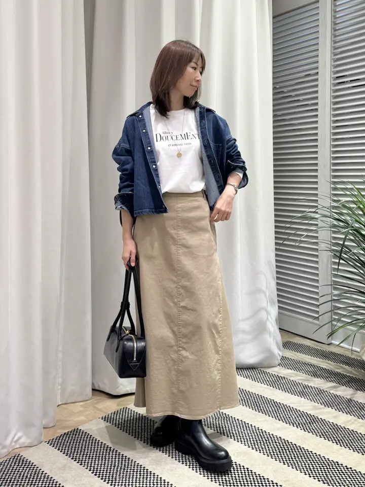 ONWARD CROSSET SELECT KURIYAMA コーディネート画像